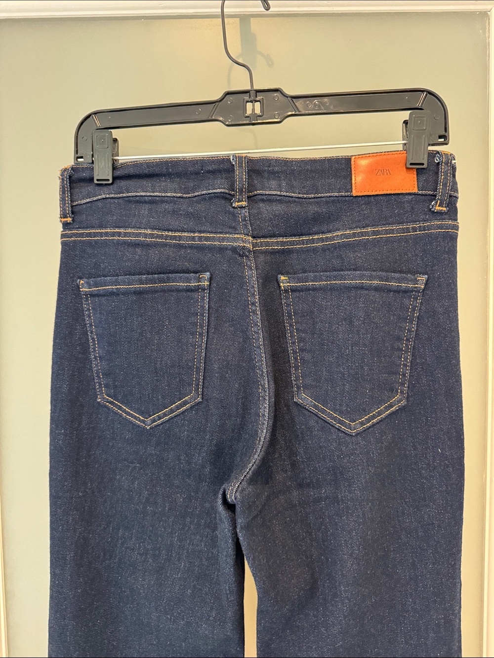 Zara ZW High-Rise Flare Jeans - Picture 9 of 9